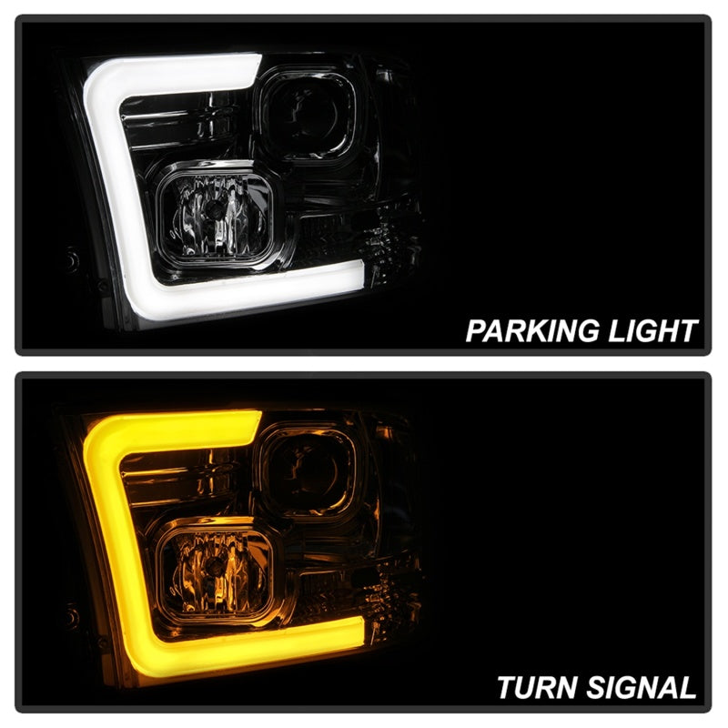 Spyder 09-16 Dodge Ram 1500 Ver 2 Proj Headlight - Light Bar Turn Signal - Chro - PRO-YD-DR09V2-SB-C 5086259 5086259 Photo - Unmounted
