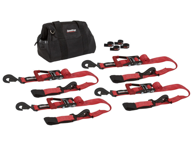 SpeedStrap 2In Off-Road Tie-Down Kit - Red 71733