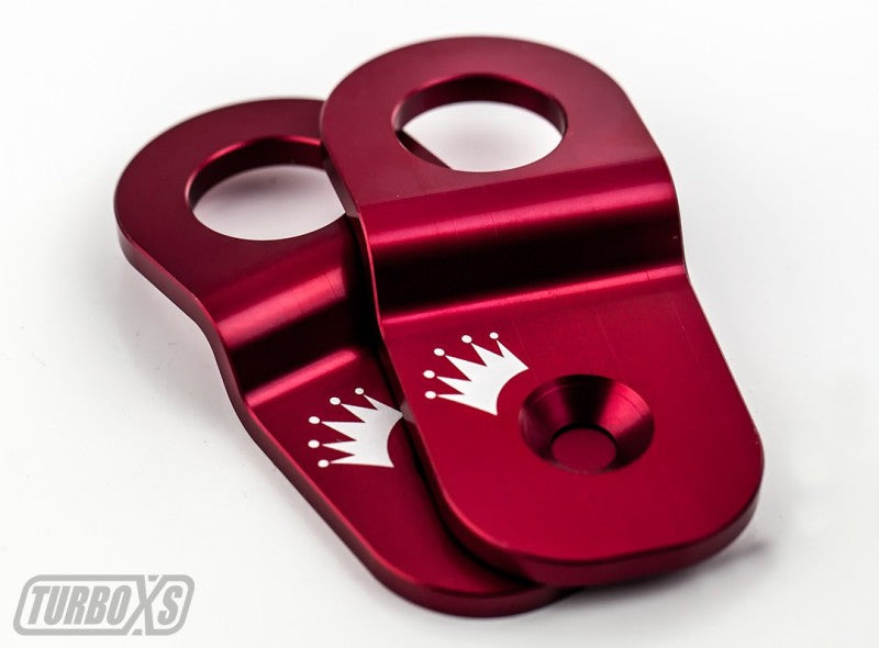 Turbo XS 15-16 Subaru WRX/STI Billet Aluminum Radiator Stay - Red W15-RADSTAY-RED Photo - Primary