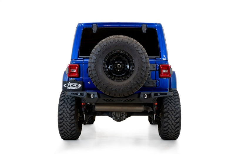 Addictive Desert Designs 18-23 Jeep Wrangler JL Stealth Fighter Rear Bumper R960181280103 R960181280103 Photo - Mounted
