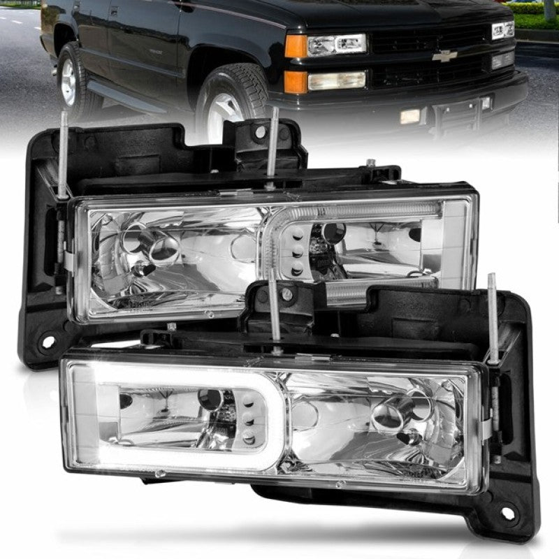 ANZO 1999-2000 Cadillac Escalade Crystal Headlights 111499 111499 User 1