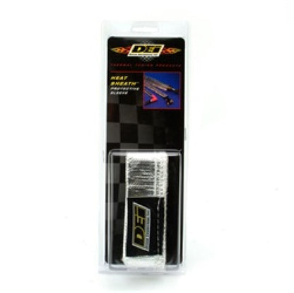 DEI Heat Sheath 3/4in x 3ft - Aluminized Sleeving- Sewn Edge 10403 10403 Photo - in package