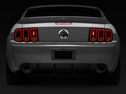 Raxiom 05-09 Ford Mustang Gen5 Tail Lights- Black Housing (Smoked Lens) 49169 49169 Photo - Close Up