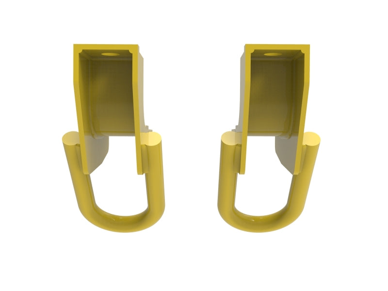 aFe Toyota Tundra 2022 V6-3.5L (tt) Front Tow Hook Yellow 450-72T001-Y 450-72T001-Y Photo - Unmounted