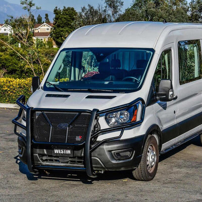 Westin 15-21 Ford Transit 150/250/350 HDX Grille Guard - Black 57-4055 57-4055 Photo - Mounted