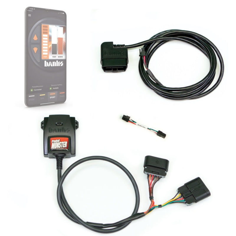 Banks Power Pedal Monster Kit (Stand-Alone) - Aptiv GT 150 - 6 Way - Use w/Phone 64320 64320 Photo - Unmounted