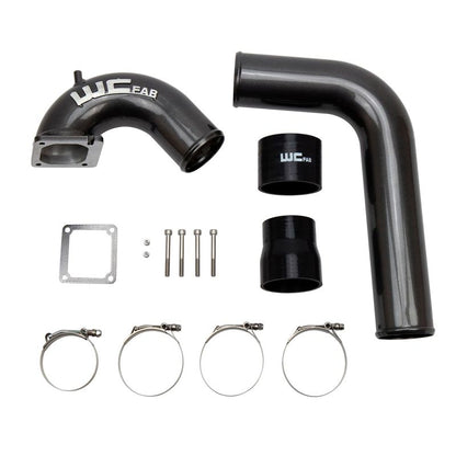 Wehrli 03-07 Dodge 5.9L Cummins 3.5in Intake Horn & Driver Side Intercooler Pipe Kit - Bengal Blue WCF100528-BB WCF100528-BB User 1