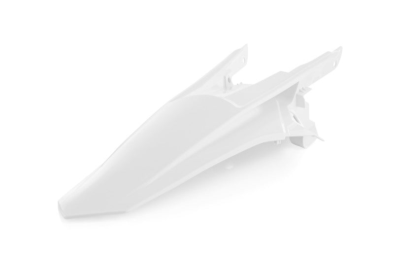 Acerbis 17-19 KTM XC-W150/250/300/ EXC-F250/350/450/500 Rear Fender - White 2634040002 2634040002 Photo - Primary