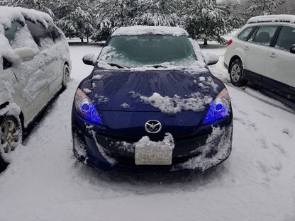 ORACLE Lighting Oracle Mazda 3 10-12 Halo Kit - ColorSHIFT w/ BC1 Controller 2422-335 2422-335 Photo - lifestyle view