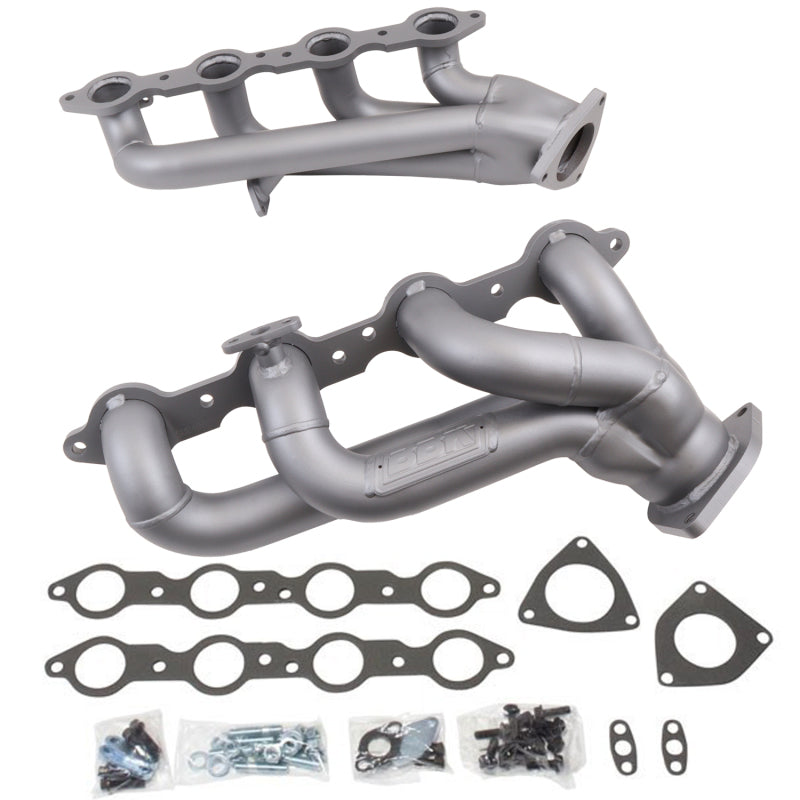 BBK Performance 99-07 GM Truck/SUV 4.8/5.3L 1-3/4 Shorty Headers (Chrome) 4005 Photo - Primary
