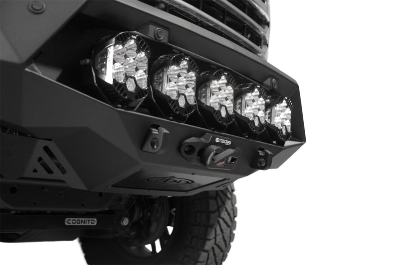 Addictive Desert Designs 2024+ Chevy Silverado 2500/3500 Bomber HD Front Bumper F820043500103 F820043500103 Photo - Mounted