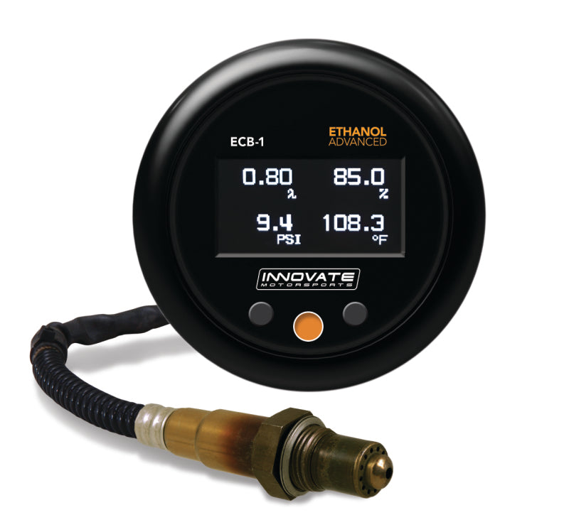 Innovate Motorsports ECF-1 "FUEL" Ethanol Advanced Gauge Kit (Ethanol Sensor NOT included) 3910 Photo - Primary