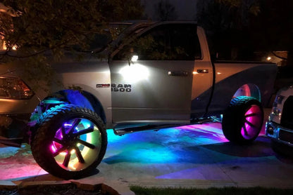 ORACLE Lighting Oracle LED Illuminated Wheel Rings - ColorSHIFT Dynamic - ColorSHIFT - Dynamic 4215-332 4215-332 Photo - lifestyle view