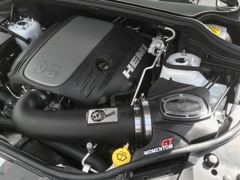 aFe Momentum GT Pro DRY S Cold Air Intake System Jeep Grand Cherokee (WK2) 51-76205-1 Photo - Mounted