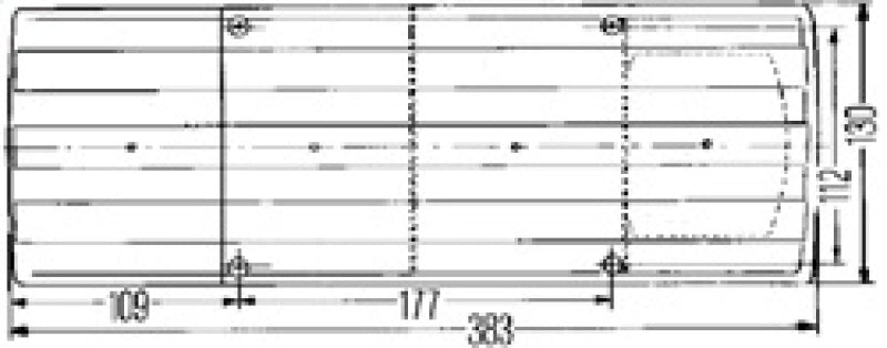 Hella Combination Rearlight 2Sd H24986001 H24986001 Technical Drawing