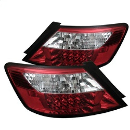 Spyder Honda Civic 06-08 2Dr LED Tail Lights Red Clear ALT-YD-HC06-2D-LED-RC 5004512 5004512 Photo - Primary