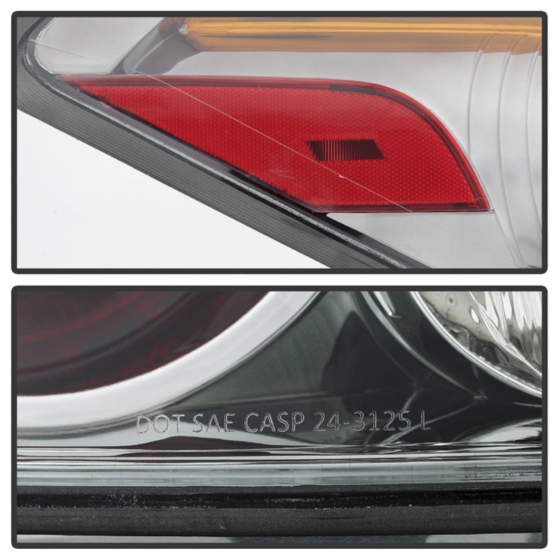SPYDER Xtune Nissan Altima Sedan & Hybrid 07-12 Driver Side Tail Lights - OEM Left ALT-JH-NA07-4D-OE-L 9032059 9032059 Photo - Unmounted