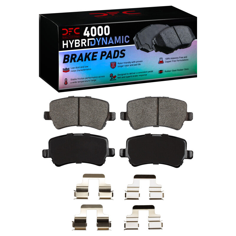 DFC DFC 4000 HybriDynamic Brake Pads Brakes, Rotors & Pads Brake Pads - OE main image