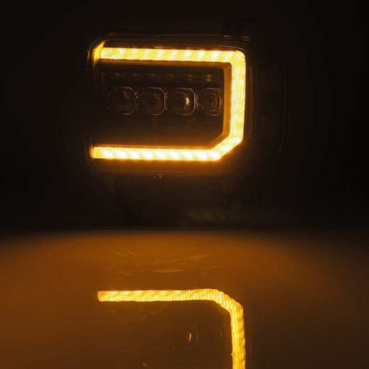 AlphaRex 14-18 GMC Sierra NOVA LED Proj Headlights Plank Style Black w/Activ Light/Seq Signal/DRL 880617 880617 User 5