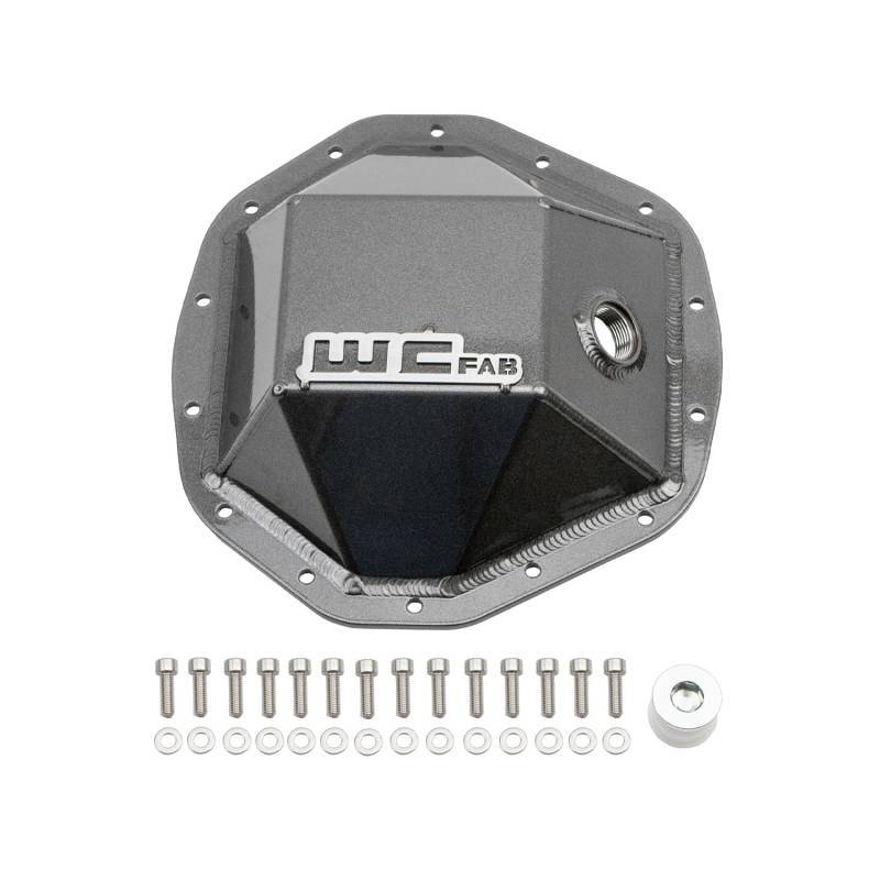 Wehrli 20-22 GM Duramax - 19-22 Ram HD Rear Differential Cover - Grey WCF100114-GRY