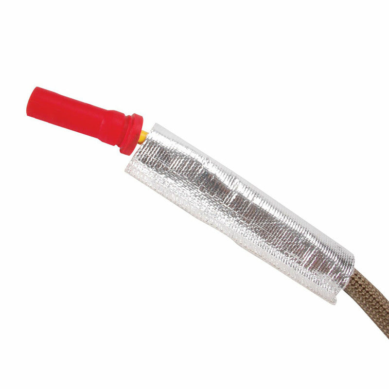 DEI Plug Wire Sheath 3/4in x 6in - 4-pack - Aluminum 10409 10409 Photo - Unmounted