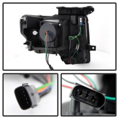 Spyder Ford F150 13-14 Projector Fctry Xenon Model- Light Bar DRL Chrm PRO-YD-FF15013-LBDRL-HID-C 5077639 5077639 Photo - Unmounted