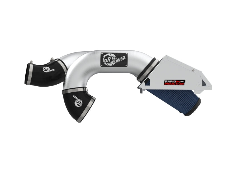 aFe Rapid Induction Pro 5R Cold Air Intake System Brushed 21-22 Ford F-150 Raptor V6-3.5L (tt) 52-10015RH 52-10015RH Photo - Unmounted