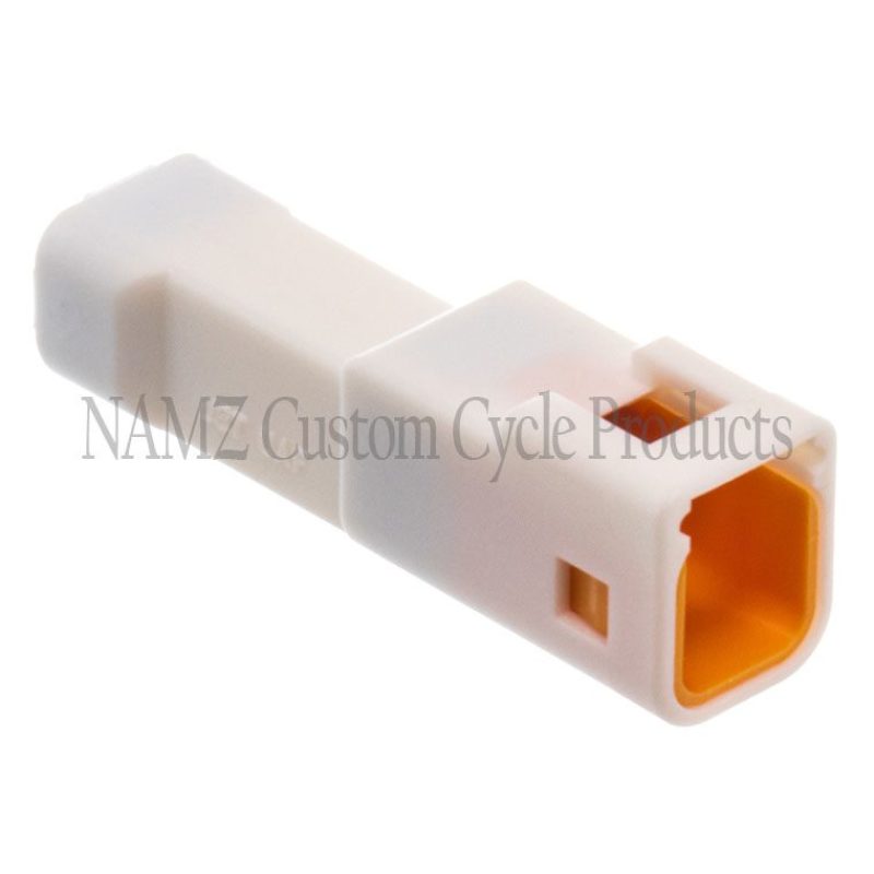 NAMZ JST 2-Position Tab w/Wire Seal NJST-02P NJST-02P Photo - Primary