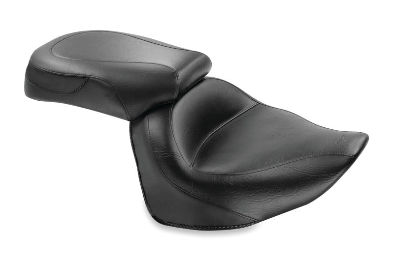 Mustang Motorcycle Mustang 08-17 Yamaha Raider Wide Touring 2PC Seat - Black 76261 76261 Photo - Primary