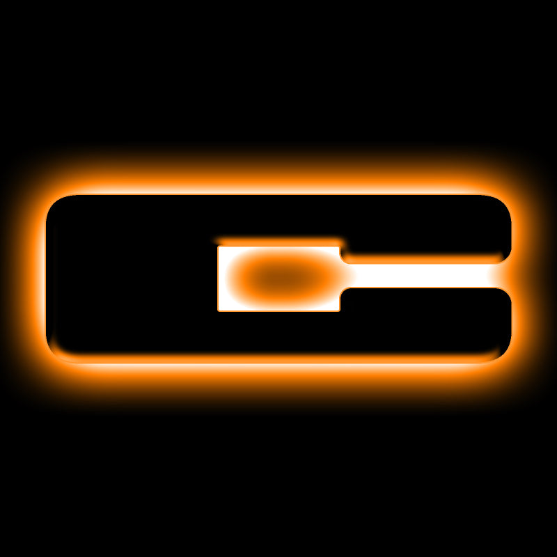 ORACLE Lighting Universal Illuminated LED Letter Badges - Matte Black Surface Finish - C 3141-C-005 3141-C-005 Photo - Primary
