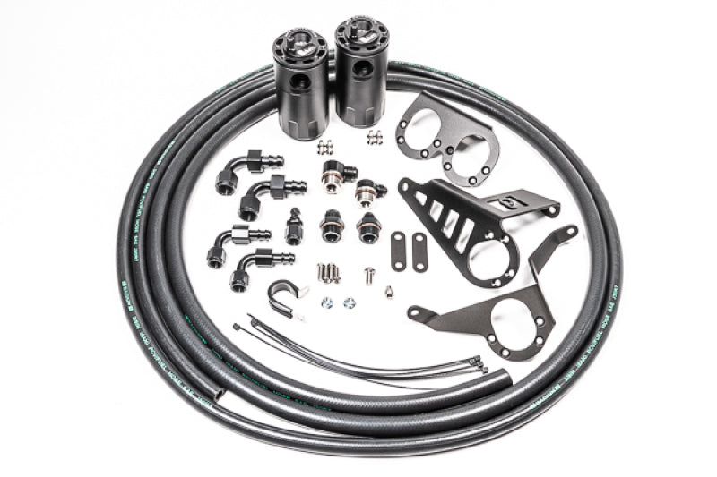 Radium Engineering Dual Catch Can Kit, MK4 Supra, Fluid Lock / 1994-2002 Toyota Supra (all versions) 20-0387-FL 20-0387-FL Photo - Primary
