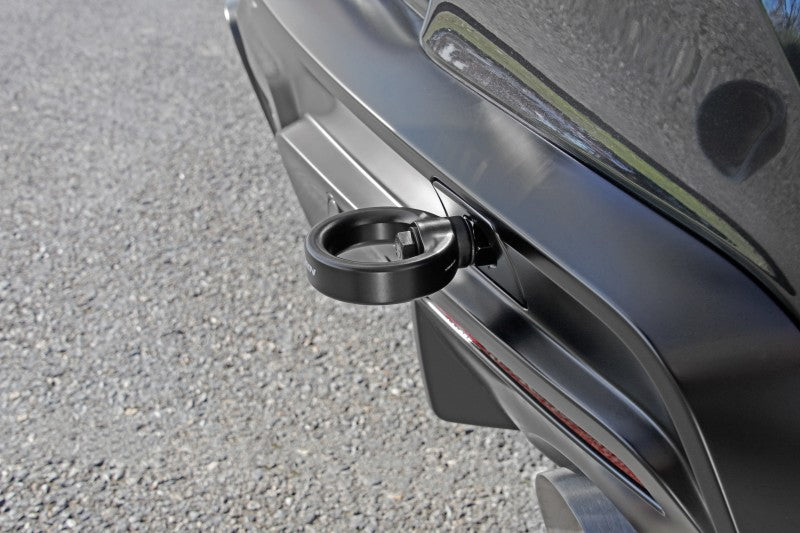 Perrin 2020 Toyota Supra Tow Hook Kit (Rear) - Black PTP-BDY-250BK PTP-BDY-250BK Photo - Primary