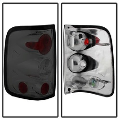Spyder Ford F150 side 04-08 (Not Fit Heritage & SVT)Euro Tail Lights Smke ALT-YD-FF15004-SM 5003294 5003294 Photo - Unmounted