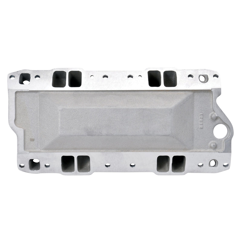 Edelbrock Polished S/B Chevy RPM Air-Gap Manifold 75011 Photo - out of package