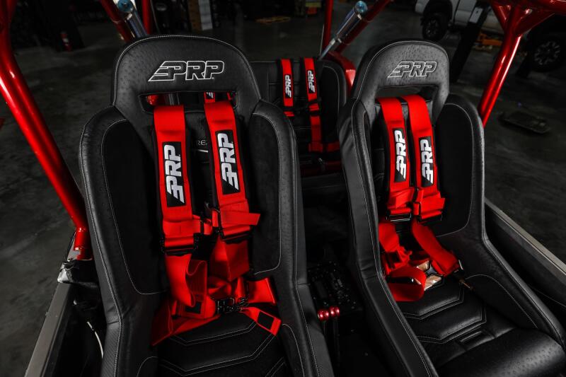 PRP Seats PRP 4.3 Harness- Red SB4.3R SB4.3R Photo - Close Up