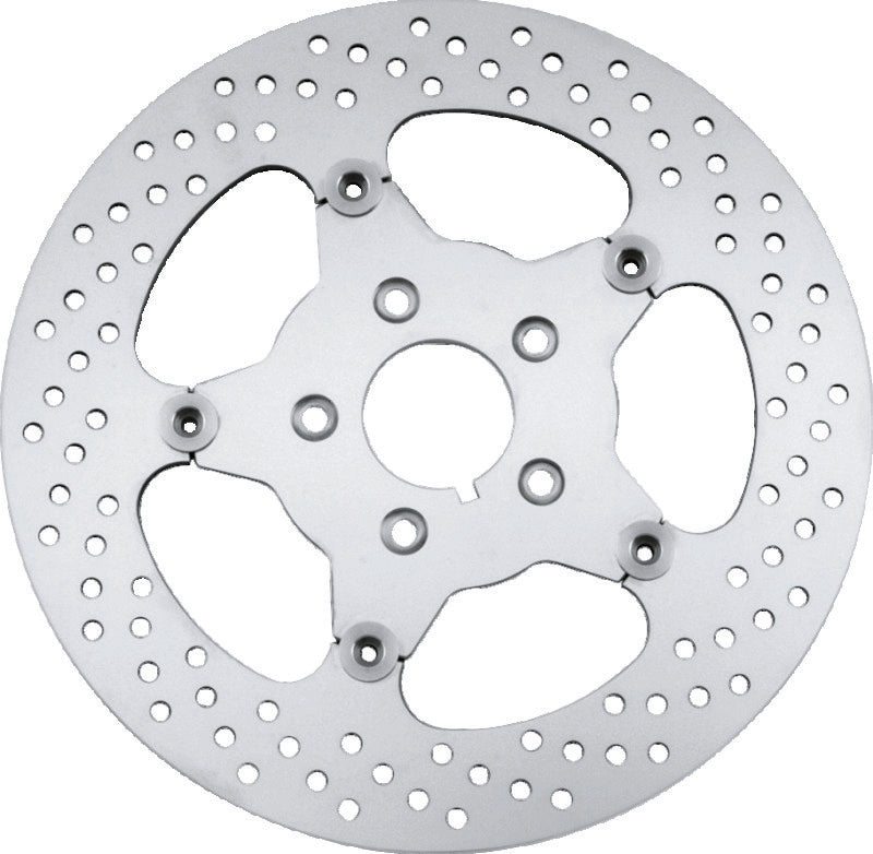 Bikers Choice 84-99 Big Twin & XL 11.5 Inch Front Stainless Mirror Fltg Rotor Replaces H-D 44136-84 619975 619975 Photo - Primary