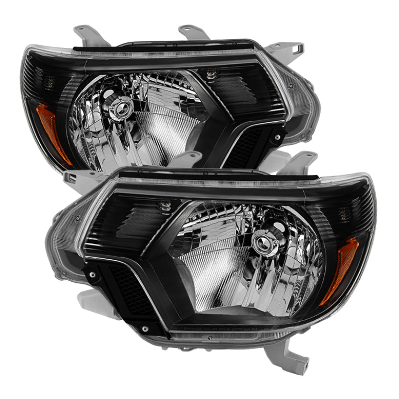 SPYDER Xtune Toyota Tacoma 2012-2015 OEM Style Headlights Black HD-JH-TTA12-AM-BK 9031069 9031069 Photo - Primary