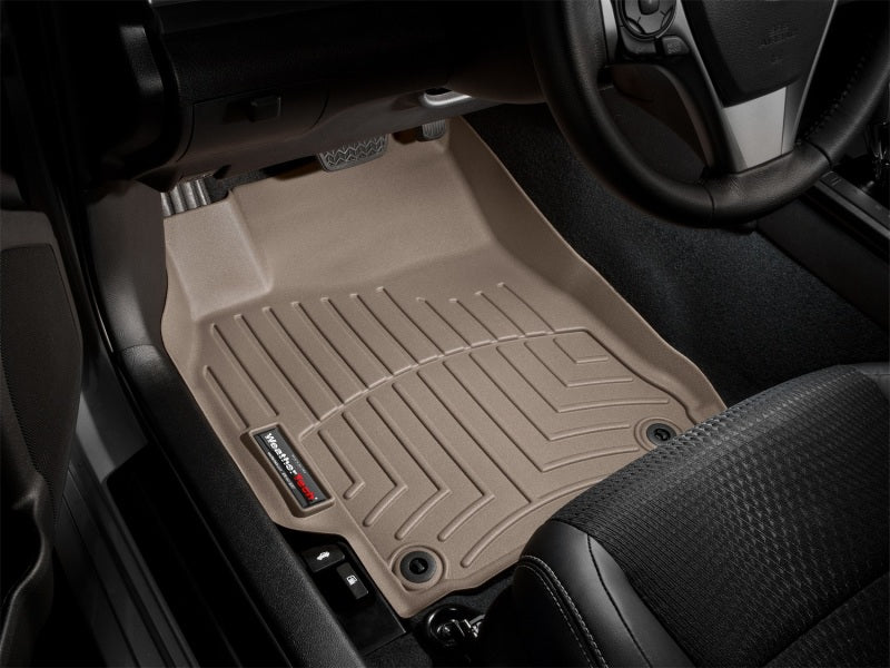 WeatherTech WT FloorLiner - Rear - Tan Floor Mats Floor Mats - Rubber main image