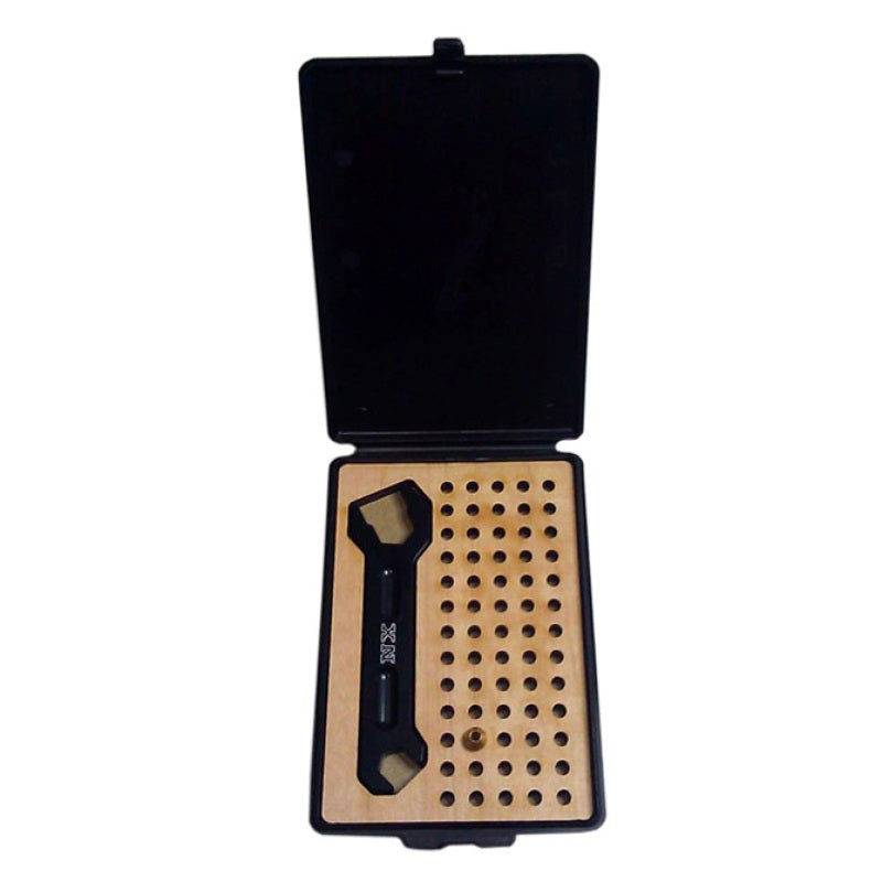 Nitrous Express Jet Holder (Holds 64 Jets And Includes Custom Aluminum An Wrench) 17000 Photo - Primary