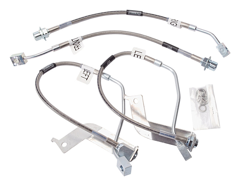 Russell Brake Line Kit 99-03 Ford Mustang 6 Cyl & GT w/Out Traction Control 693290 Photo - Primary