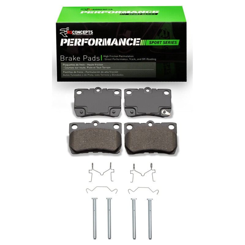 R1 Concepts RNC Performance Sport Brake Pads Brakes, Rotors & Pads Brake Pads - Performance main image
