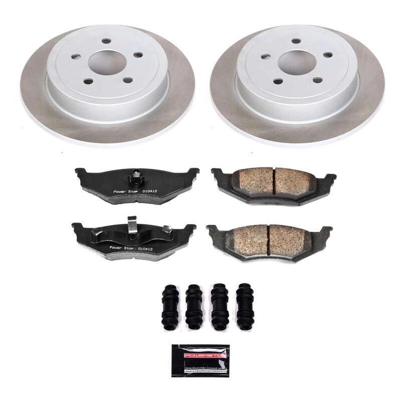 PowerStop Power Stop 96-06 Chrysler Sebring Rear Semi-Coated Rotor Kit SC6266 SC6266 Photo - Primary