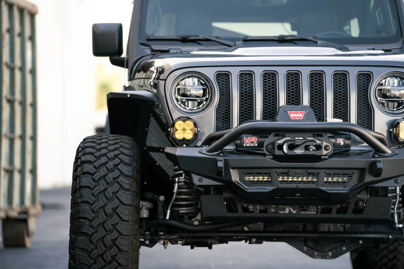 DV8 Offroad 18-23 Wrangler JL/Gladiator JT Spec Series Front Bumper FBJL-09 FBJL-09 Photo - Unmounted
