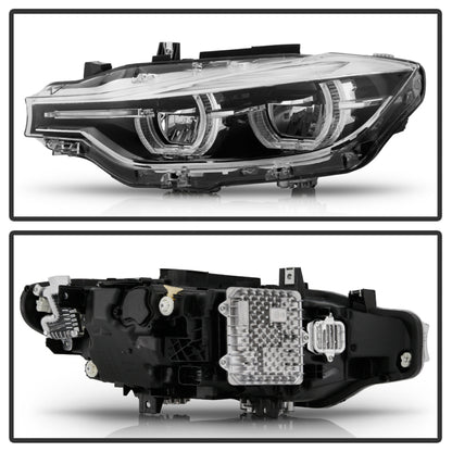 SPYDER BMW F30 3 Series 4Dr LED Projector Headlights Chrome PRO-JH-BF3012H-4D-LED-C 9948534 9948534 User 1