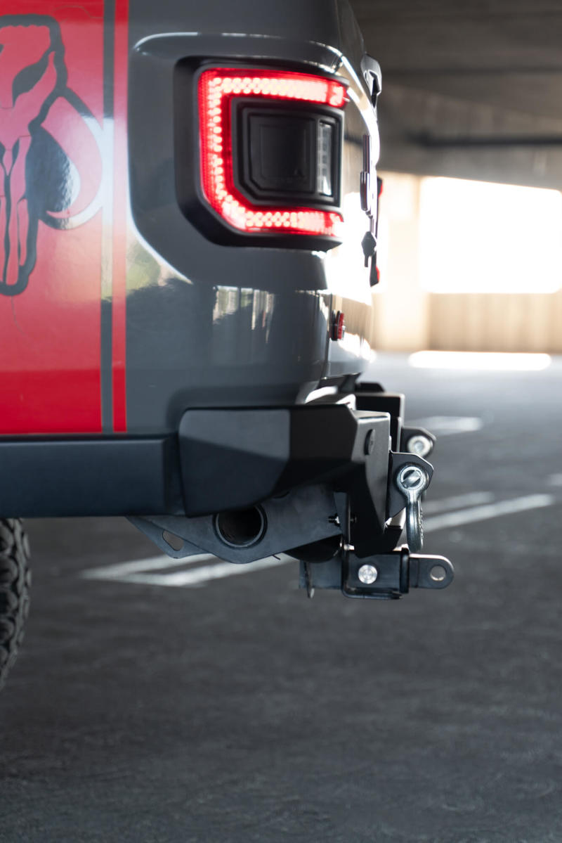 DV8 Offroad 20-23 Jeep Gladiator JT FS-15 Series Rear Bumper RBGL-11 RBGL-11 Photo - Unmounted