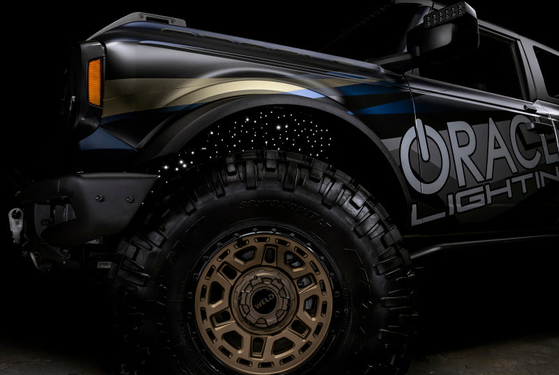 ORACLE Lighting Fiber Optic Wheel Liner ColorSHIFT RGBW Kit-40W LED/600 Fibers 5898-333 5898-333 Photo - lifestyle view