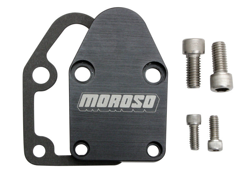 Moroso Fuel Pump Plate, SBC, Billet 65395 Photo - Primary