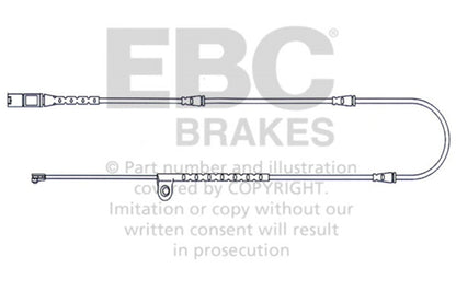 EBC 2010-2014 BMW X5 4.4L Twin Turbo Front Wear Leads EFA141 EFA141 Photo - Primary