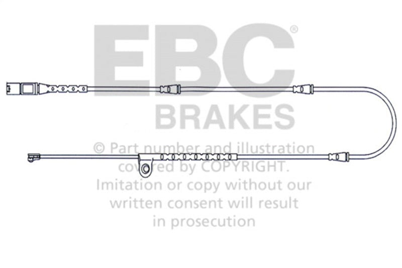 EBC 2010-2014 BMW X5 4.4L Twin Turbo Front Wear Leads EFA141 EFA141 Photo - Primary