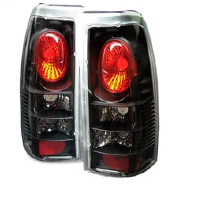 Spyder Chevy Silverado 1500/2500 99-02 (Not Stepside) Euro Style Tail Lights Blk ALT-YD-CS99-BK 5001986 5001986 Photo - Primary